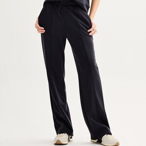 NWT Women's FLX High-Rise Solace Straight Leg Sand Wash Pants SIZE SMALL LONG